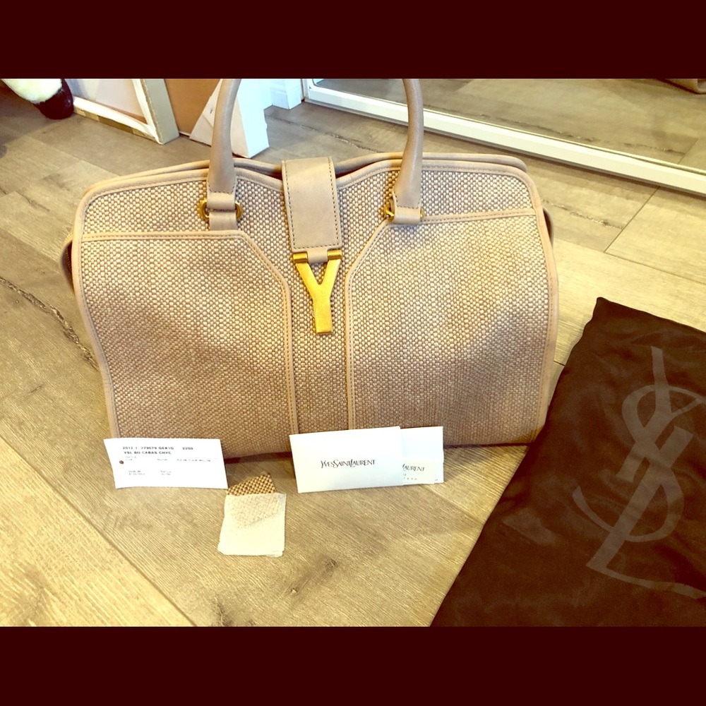 Yves St Laurent Cabas Chyc limited edition!